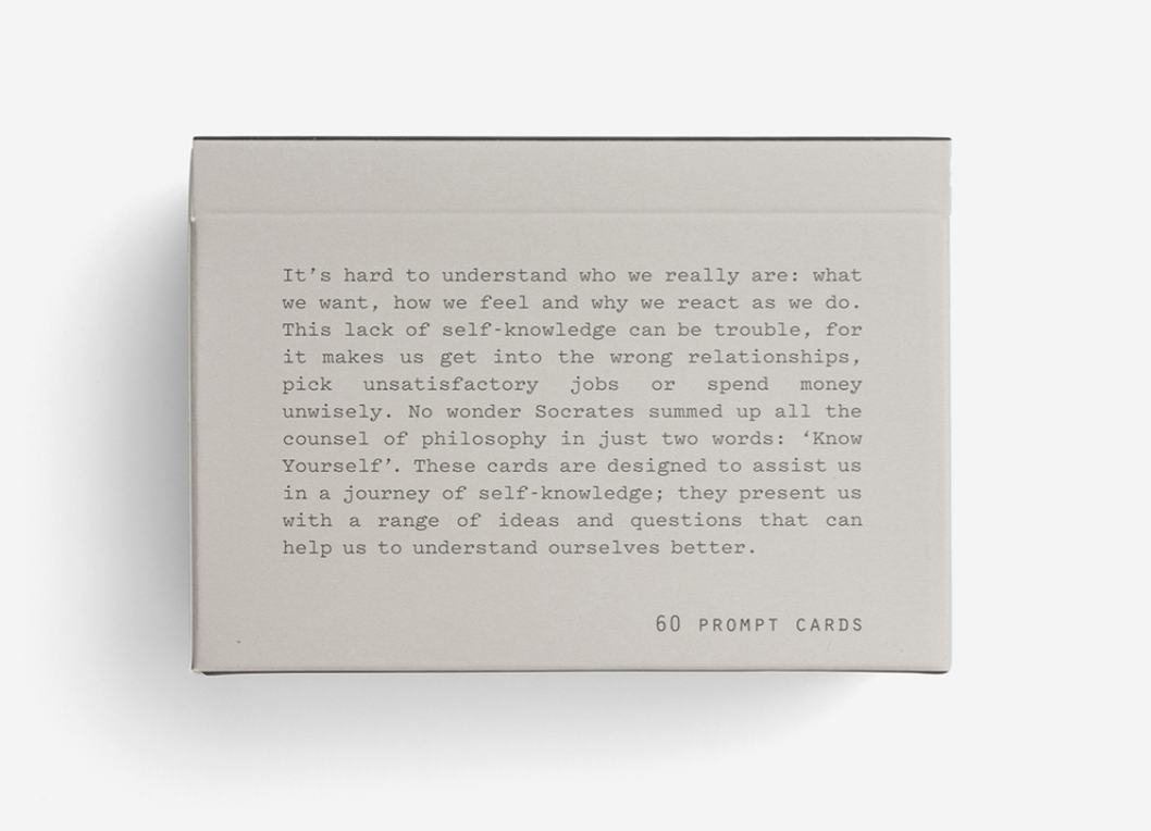 Know Yourself Prompt Card Game