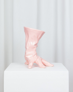 Handmade Ceramic Pink Glove Vase
